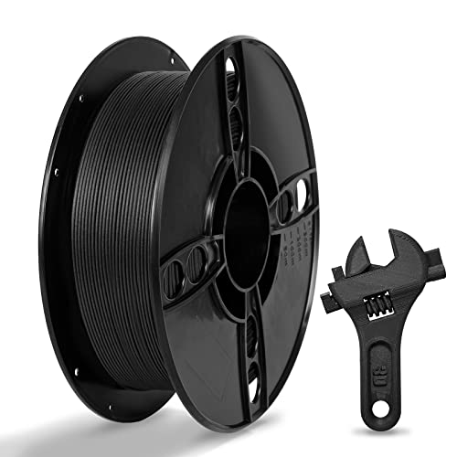 Carbon Fiber PLA Filament 1.75mm, 3D Printer Filament Carbon Fiber,  High-Accuracy +/- 0.05 mm, Carbon Black Pla Filament for Most 3D Printers,  1KG Spool(2.2 lbs) – Tronxy 3D Printers Official Store