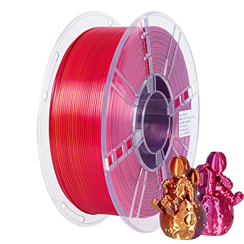 TRONXY 3D Printer Filament,Tri-Color Coextrusion PLA Filament 1.75mm,Silk  Red Purple Gold Filament,3D Printing Filament +/-0.05mm, 1kg/2.2lbs –  Tronxy 3D Printers Official Store