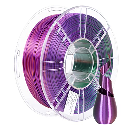 PLA Silk Rainbow Filament 1KG Spool - Voxelab3dp