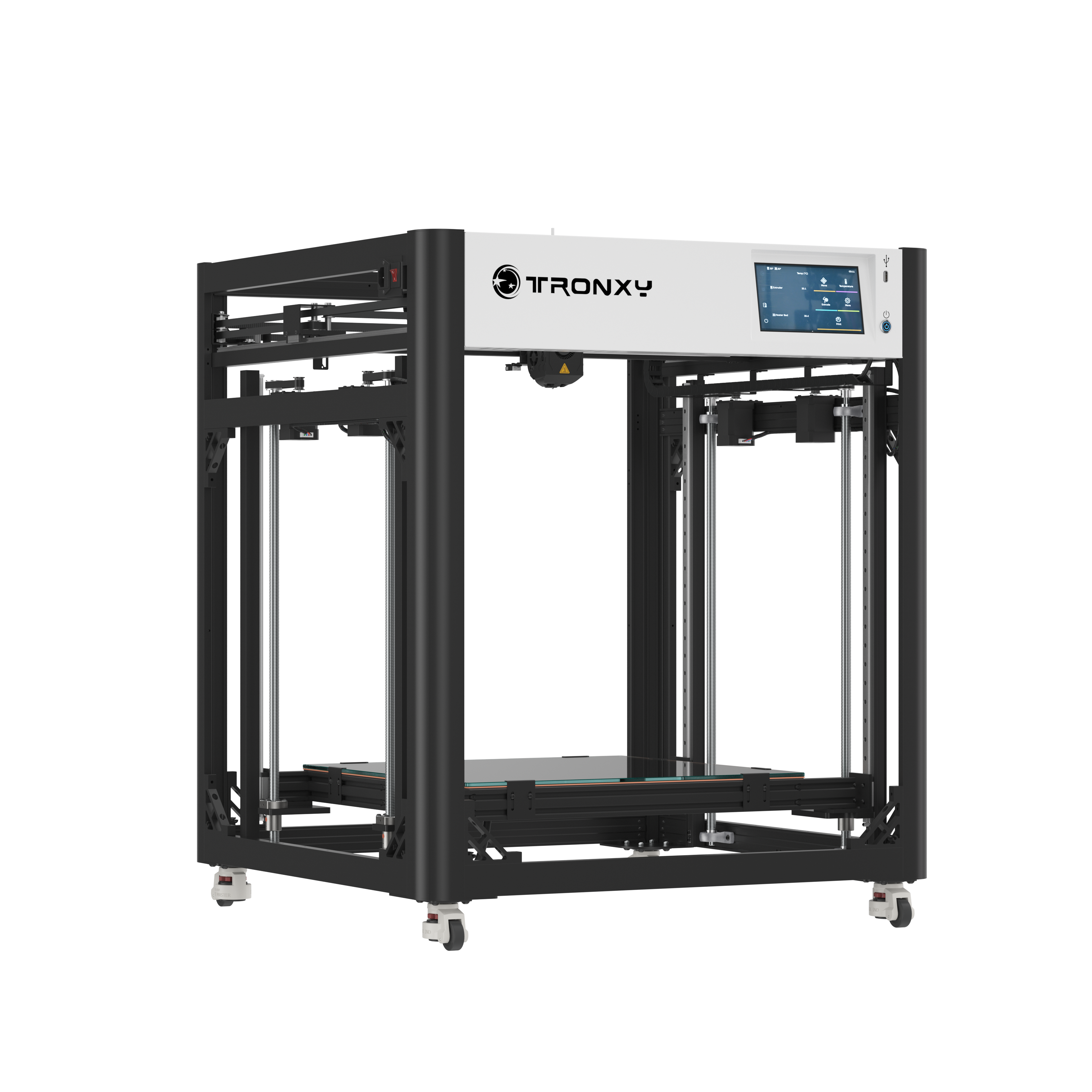 TRONXY VEHO 500 PRO Large Format 3D Printer With High Speed Klipper, 320℃ High Temp, Direct Drive,Build Volume 500×500×500mm