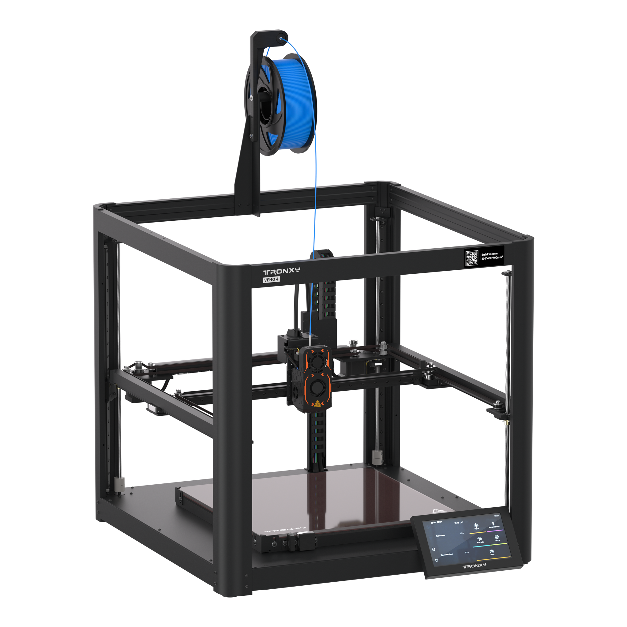 TRONXY VEHO 4 High Speed 700mm/s  With Klipper Firmware 3D Printer Print Size 400*400*400mm