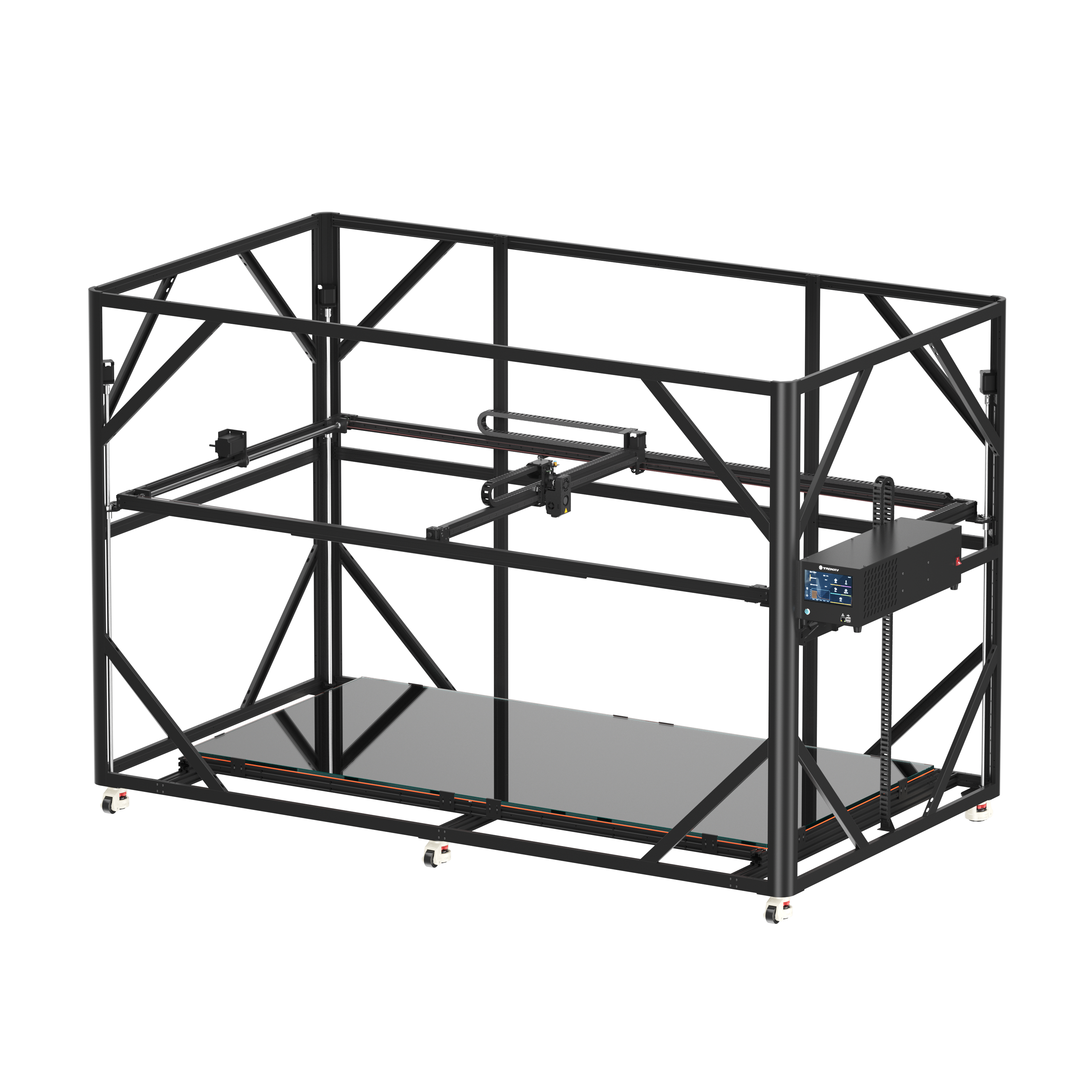 VEHO 2010-10 Large 3D Printer 2000*1000*1000mm Huge Print Size With Klipper Firmware Direct Drive Extrusion