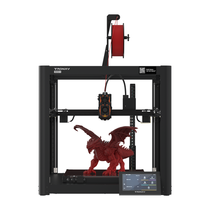 TRONXY VEHO 4 High Speed 700mm/s  With Klipper Firmware 3D Printer Print Size 400*400*400mm