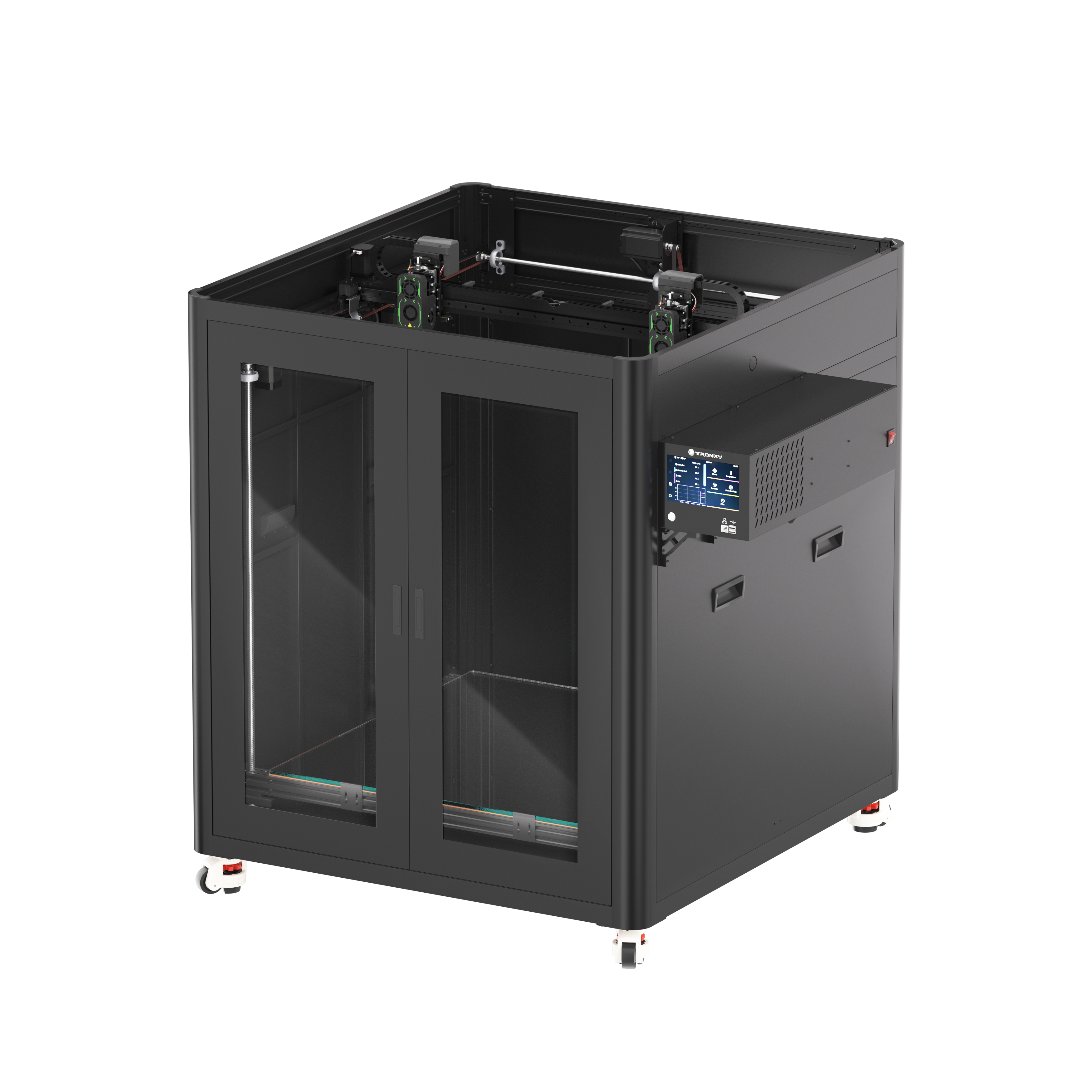 TRONXY GEMINI 800 Independent Dual Extruder&Multicolor Large IDEX 3D Printer 800×800×800mm