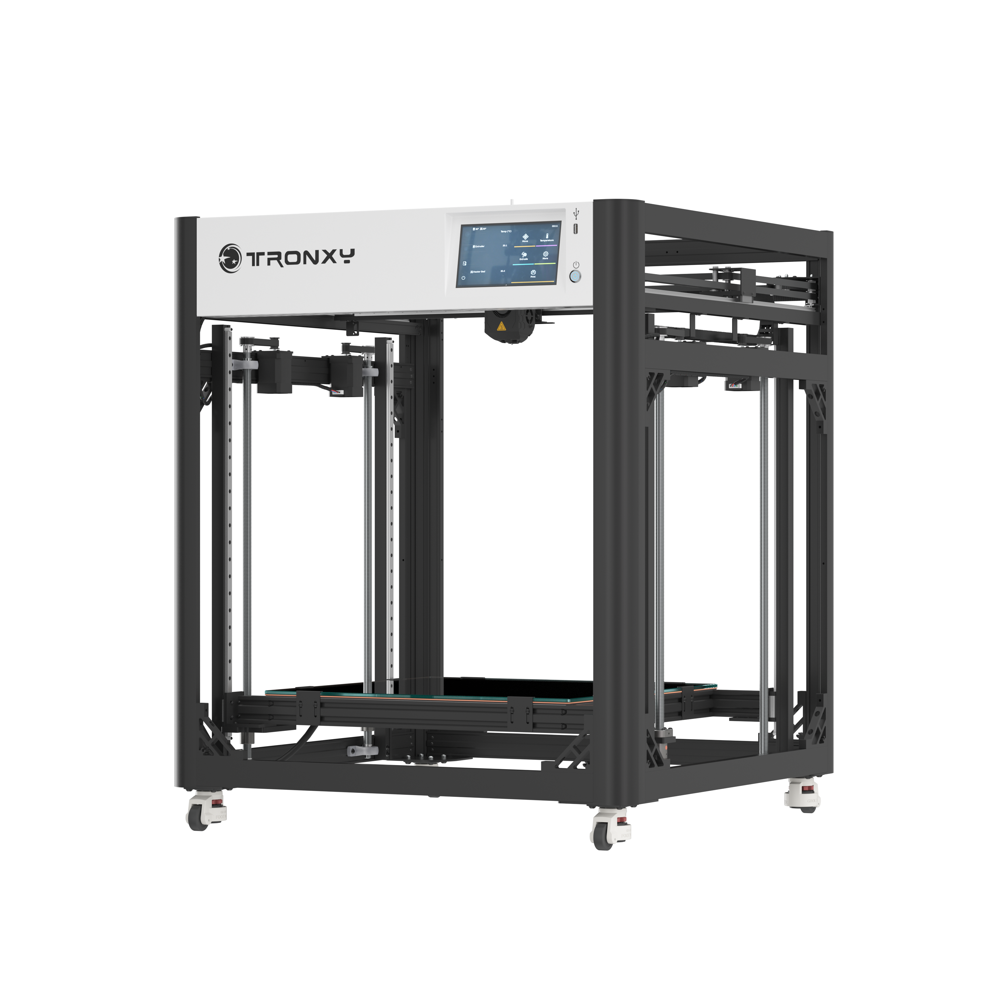 TRONXY VEHO 500 PRO Large Format 3D Printer With High Speed Klipper, 320℃ High Temp, Direct Drive,Build Volume 500×500×500mm
