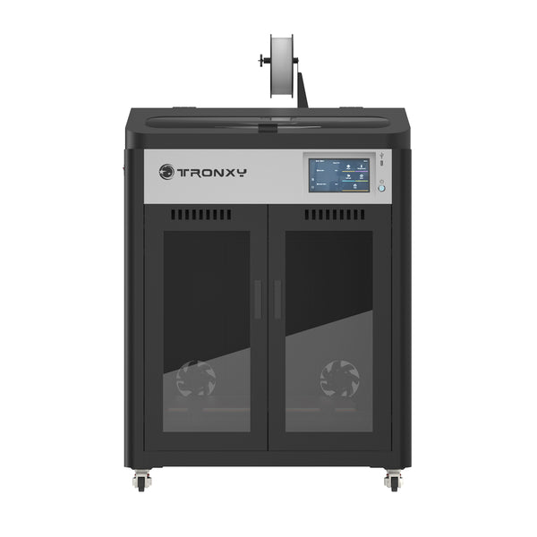 TRONXY VEHO 500A FDM 3D Printer Large Print Size 500*500*500mm Direct Drive Extrusion Full Enclosure 3d printers Kit With Klipper Firmware
