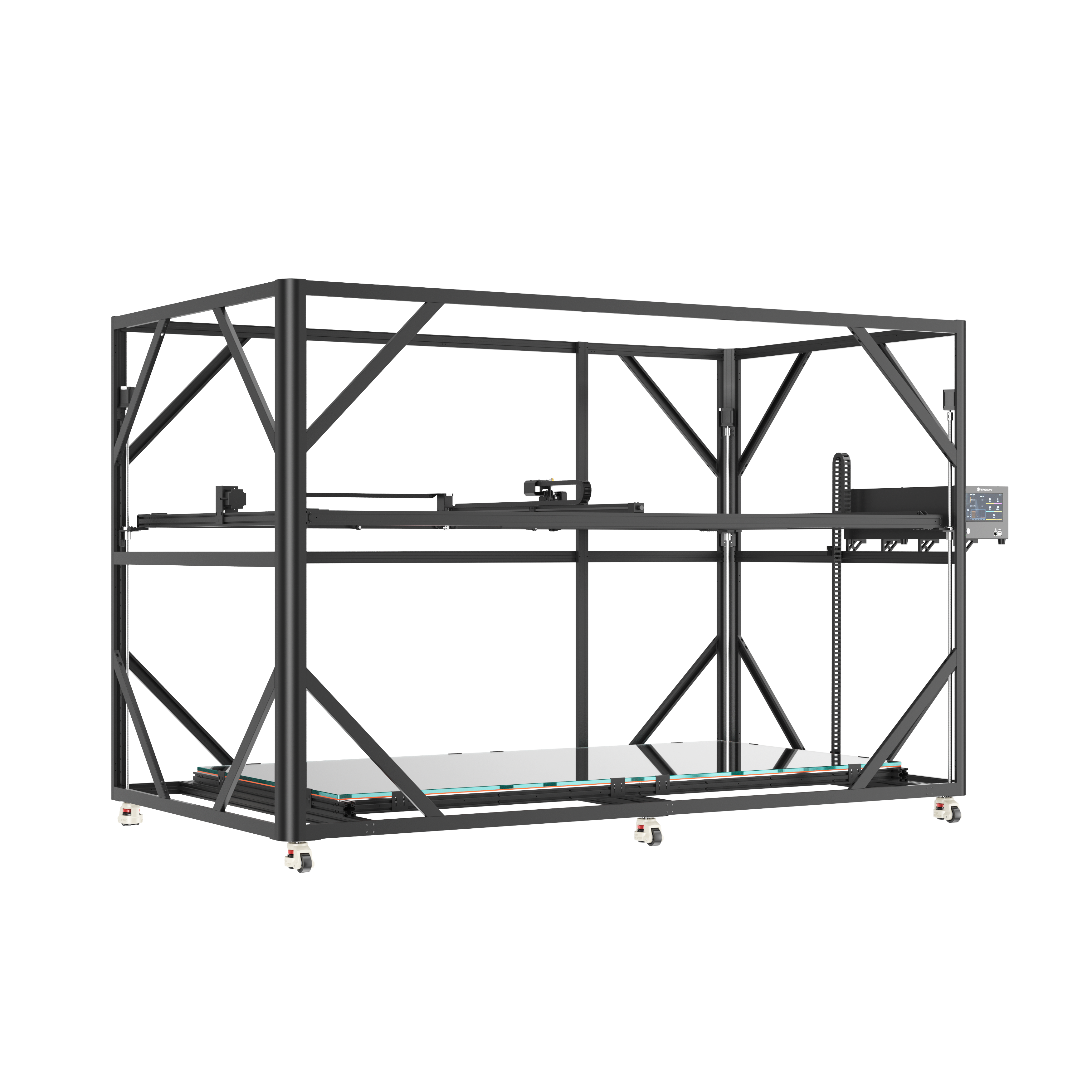 VEHO 2010-10 Large 3D Printer 2000*1000*1000mm Huge Print Size With Klipper Firmware Direct Drive Extrusion