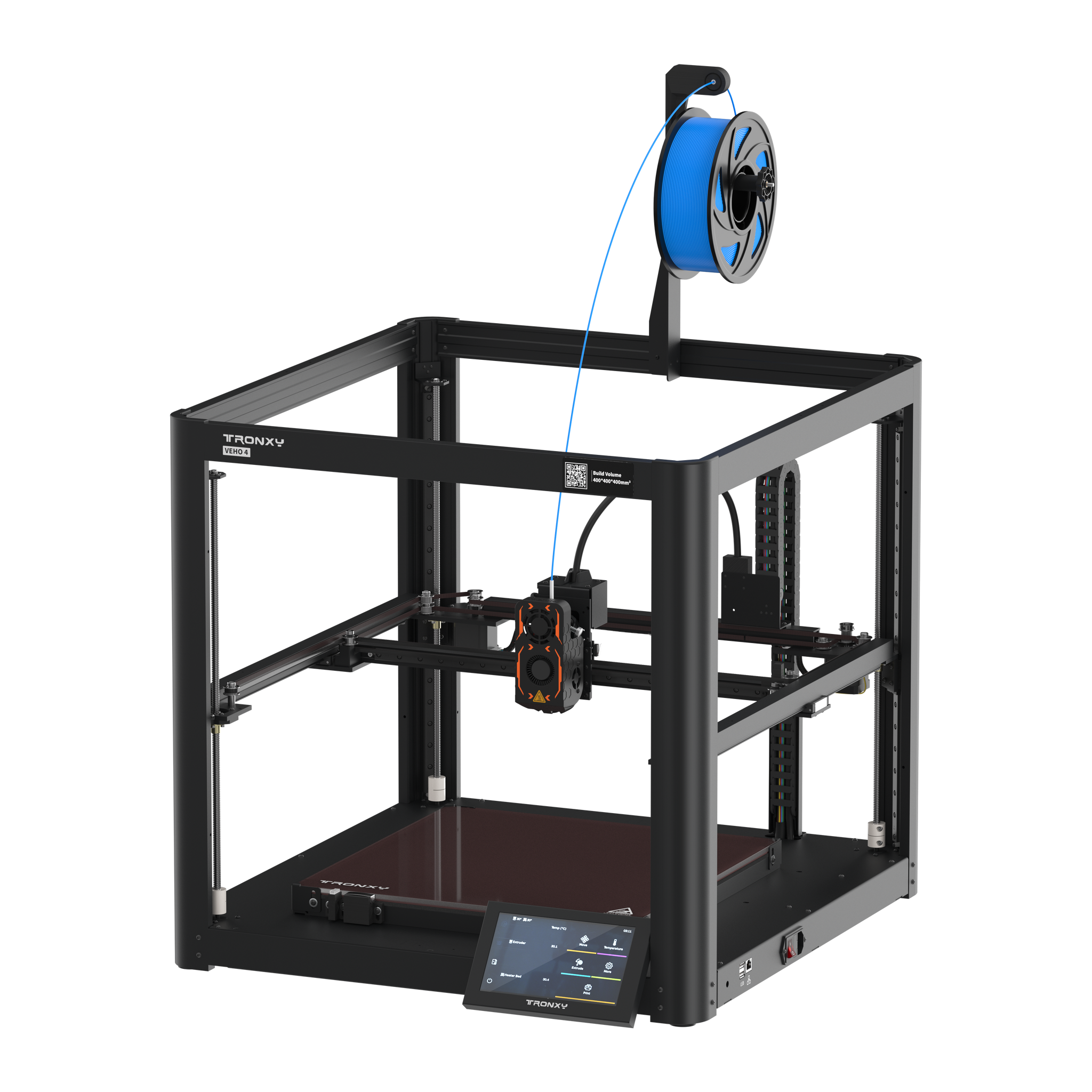 TRONXY VEHO 4 High Speed 700mm/s  With Klipper Firmware 3D Printer Print Size 400*400*400mm