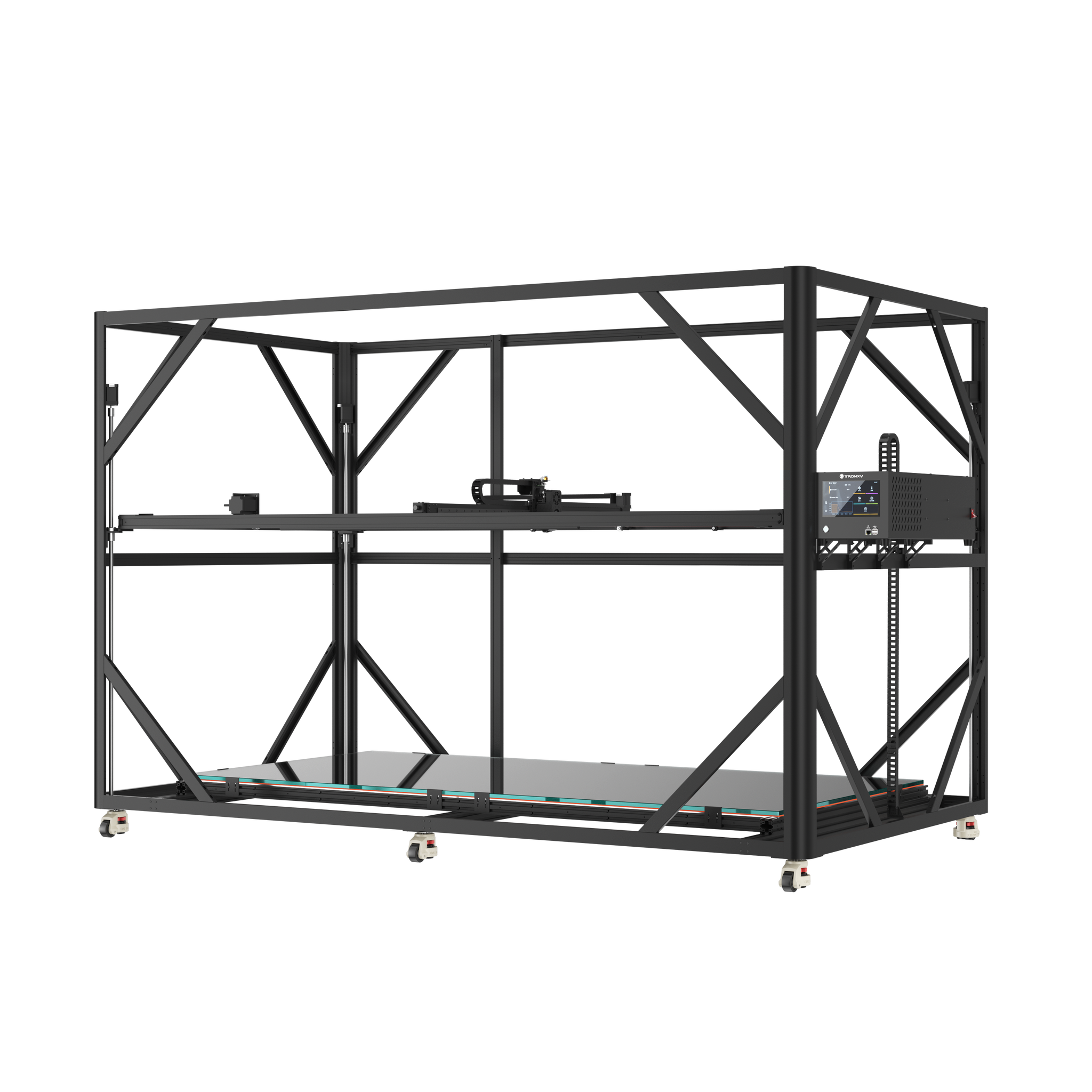 VEHO 2010-10 Large 3D Printer 2000*1000*1000mm Huge Print Size With Klipper Firmware Direct Drive Extrusion