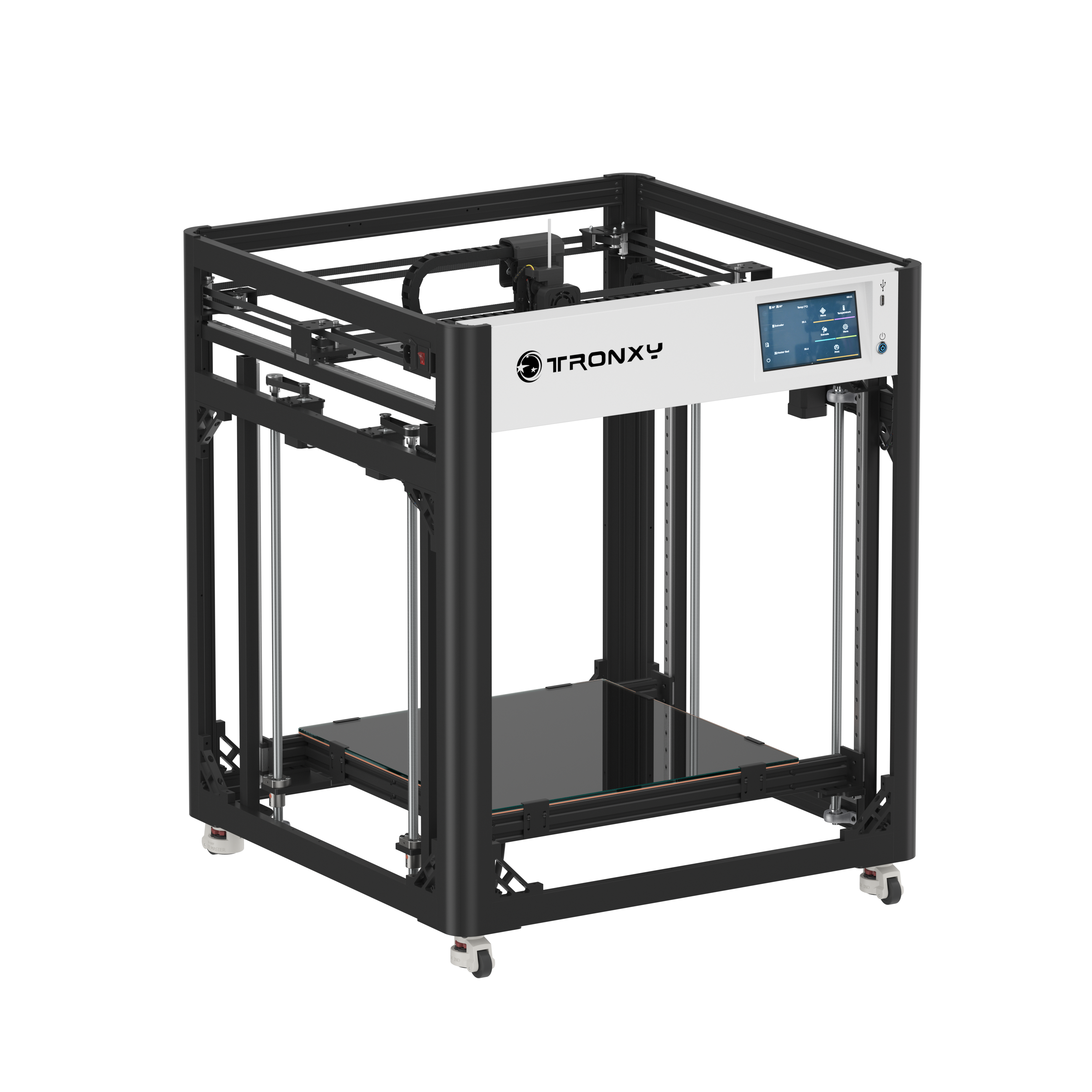 TRONXY VEHO 500 PRO Large Format 3D Printer With High Speed Klipper, 320℃ High Temp, Direct Drive,Build Volume 500×500×500mm