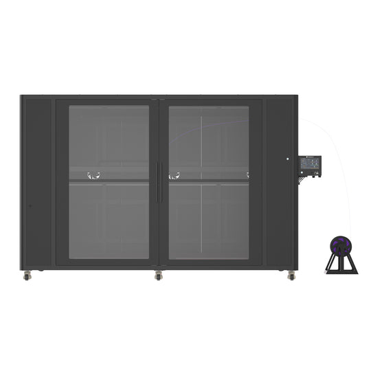 VEHO 2010-10A Full Enclosure 3D Printer 2000*1000*1000mm Huge Print Size With Klipper Firmware Direct Drive Extrusion