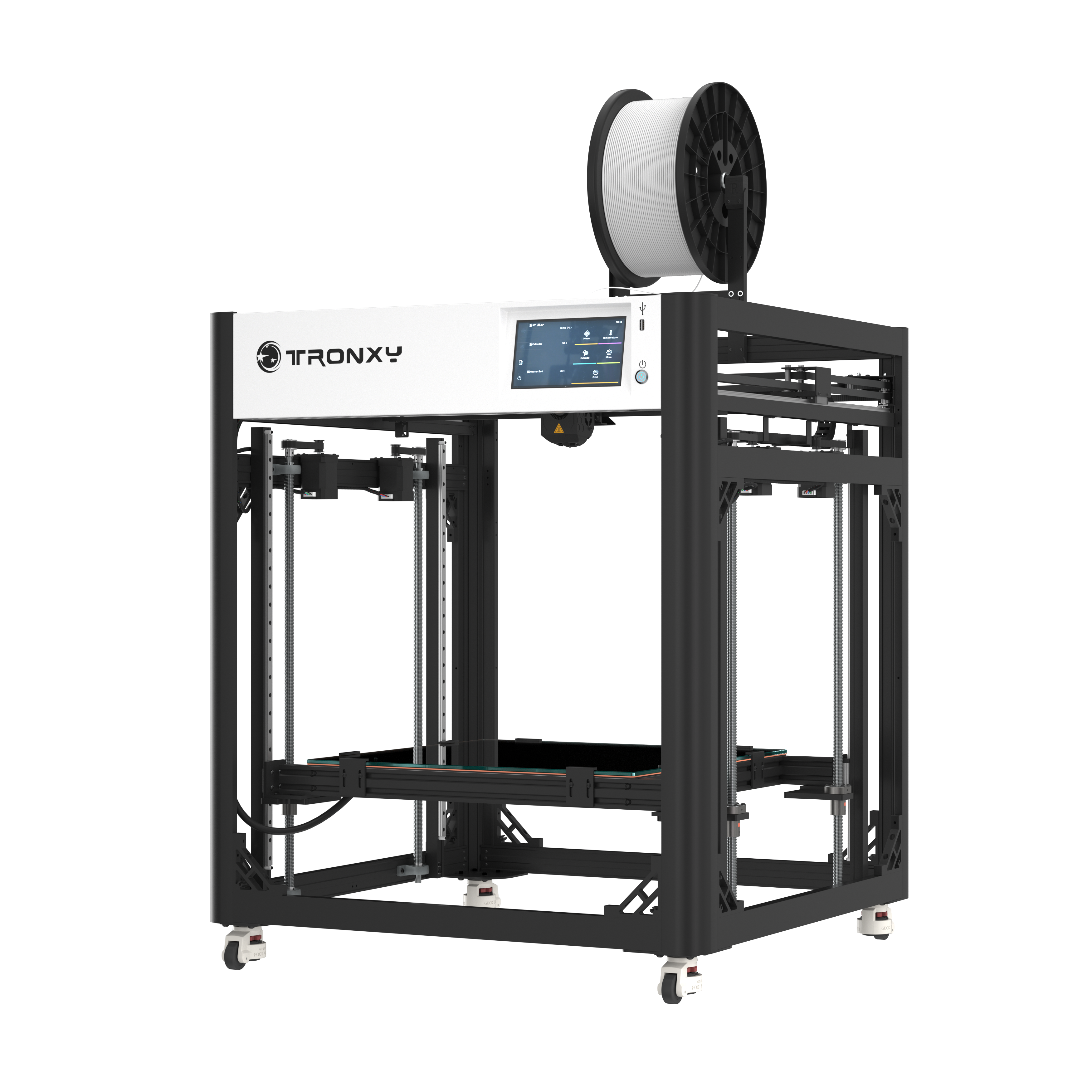 VEHO-600 PRO V3 With Klipper Firmware Direct Drive Extrusion 3D Printer Large Print Size 600*600*600mm