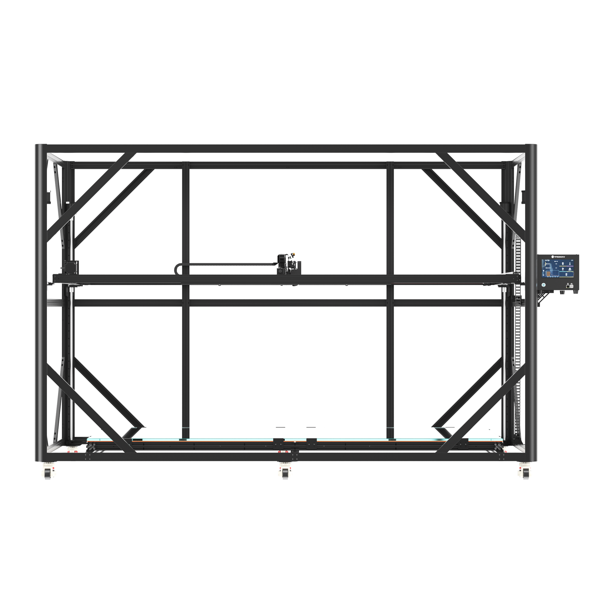 VEHO 2010-10 Large 3D Printer 2000*1000*1000mm Huge Print Size With Klipper Firmware Direct Drive Extrusion