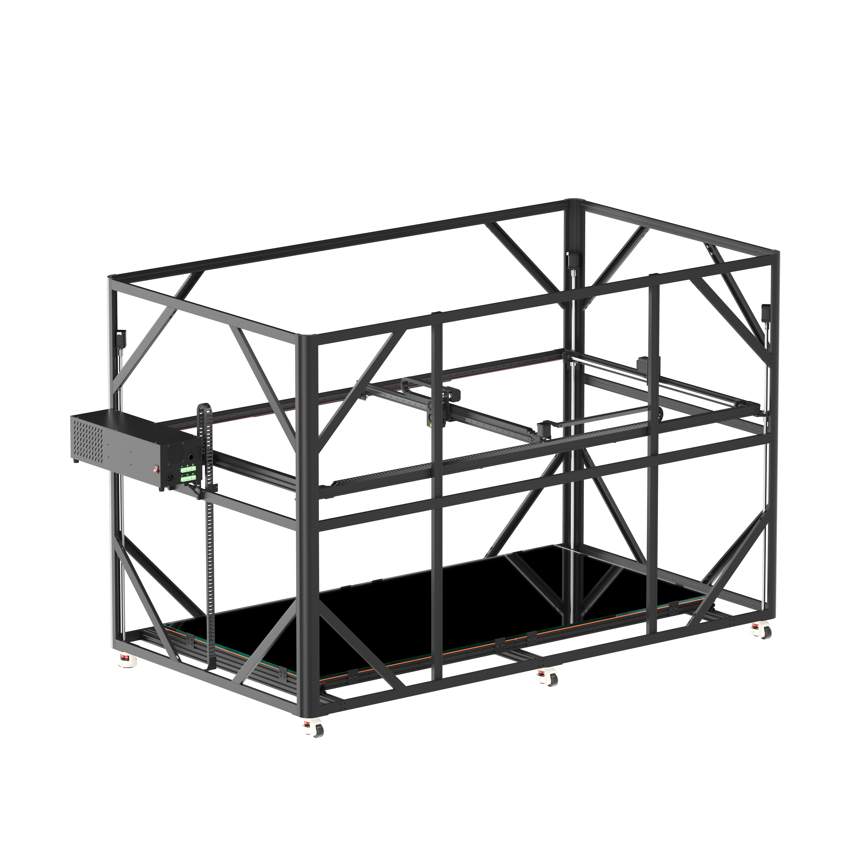 VEHO 2010-10 Large 3D Printer 2000*1000*1000mm Huge Print Size With Klipper Firmware Direct Drive Extrusion