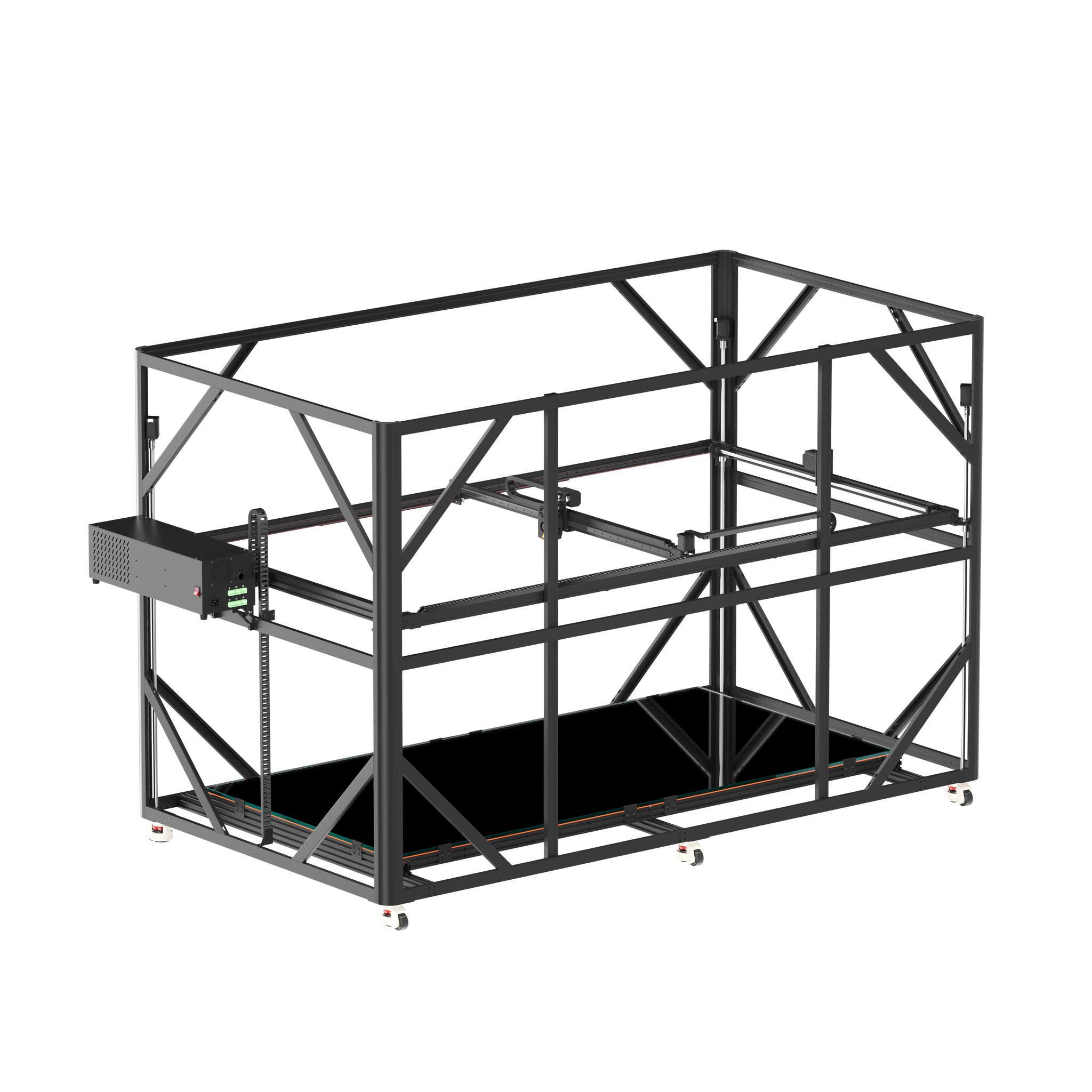 VEHO 2010-10 Large 3D Printer 2000*1000*1000mm Huge Print Size With Klipper Firmware Direct Drive Extrusion
