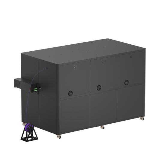 VEHO 2010-10A Full Enclosure 3D Printer 2000*1000*1000mm Huge Print Size With Klipper Firmware Direct Drive Extrusion