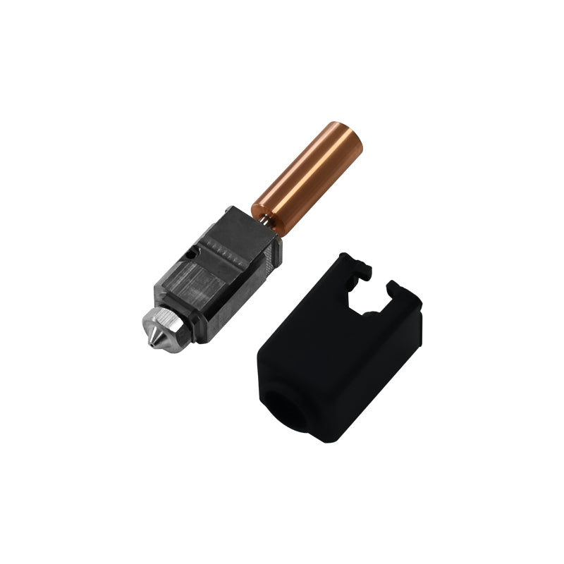 3D Printer Parts Ceramic Hot End Kit For High Temperature Heating,0.4mm/0.6mm/0.8mm Nozzle