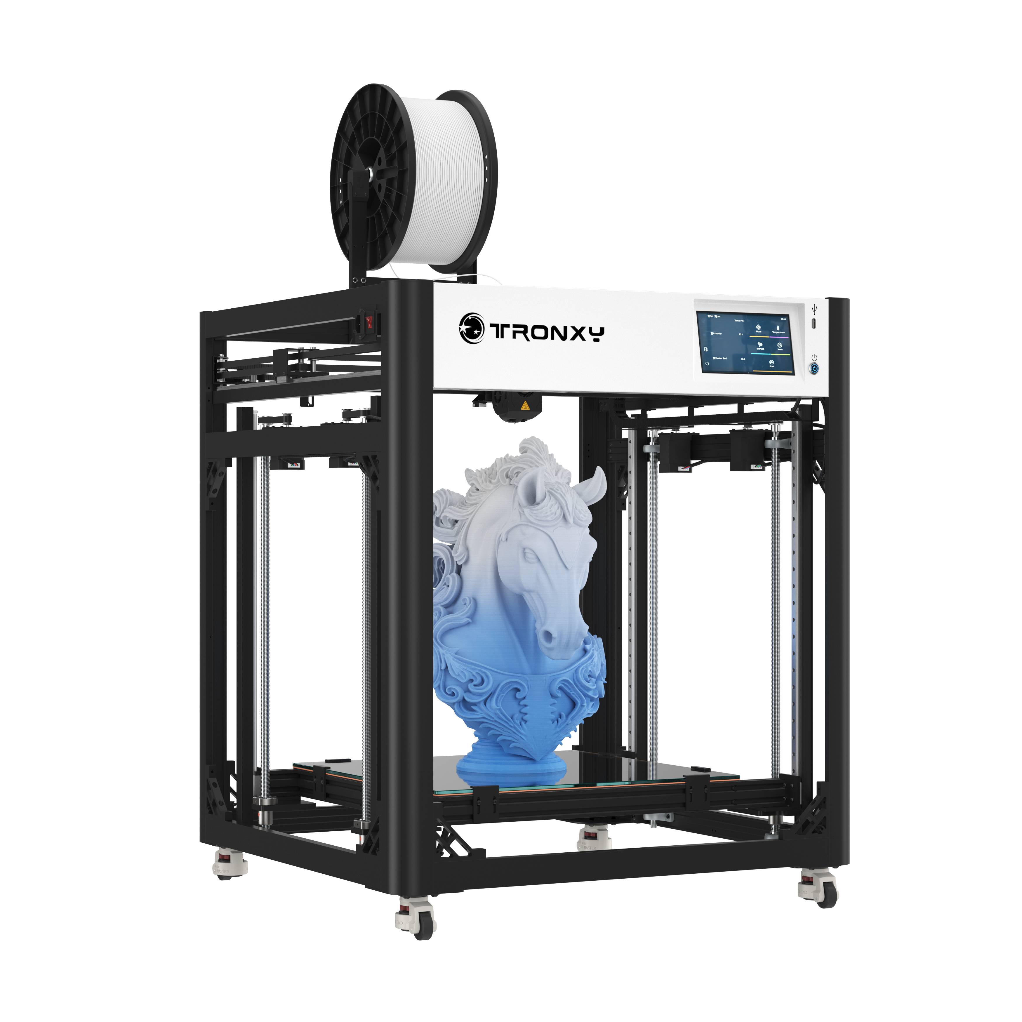 VEHO-600 PRO V3 With Klipper Firmware Direct Drive Extrusion 3D Printer Large Print Size 600*600*600mm