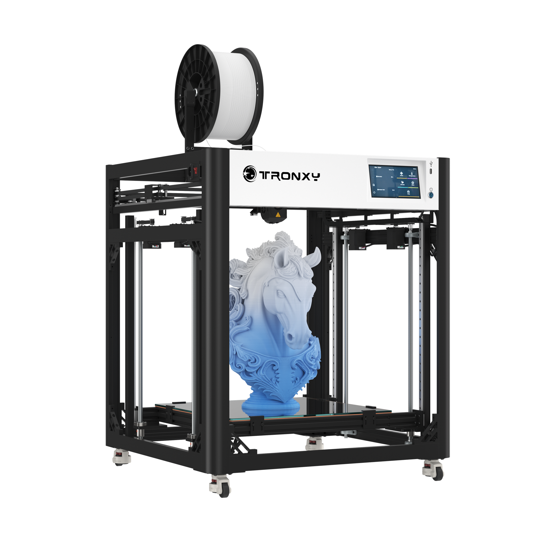 VEHO-600 PRO V3 With Klipper Firmware Direct Drive Extrusion 3D Printer Large Print Size 600*600*600mm