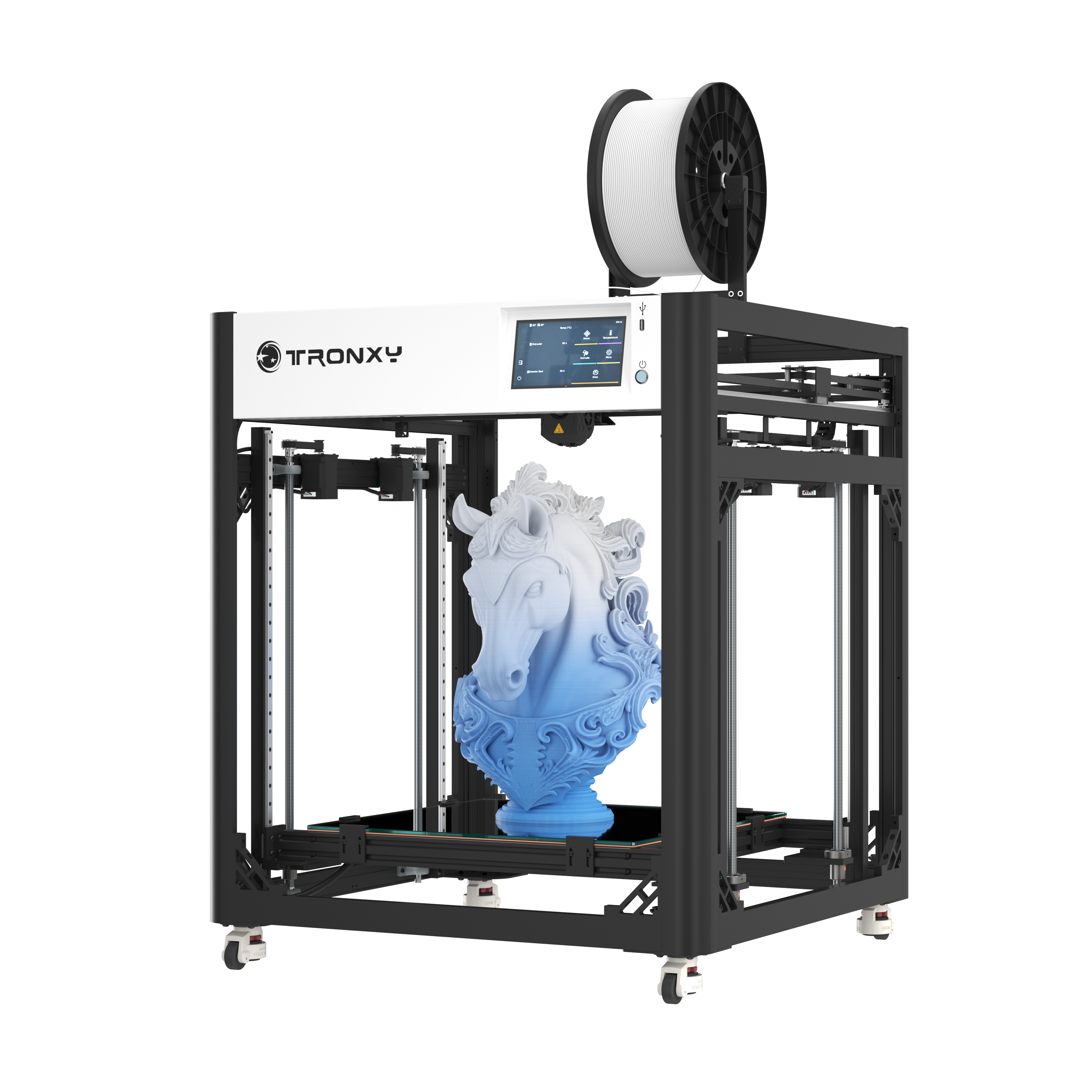 VEHO-600 PRO V3 With Klipper Firmware Direct Drive Extrusion 3D Printer Large Print Size 600*600*600mm