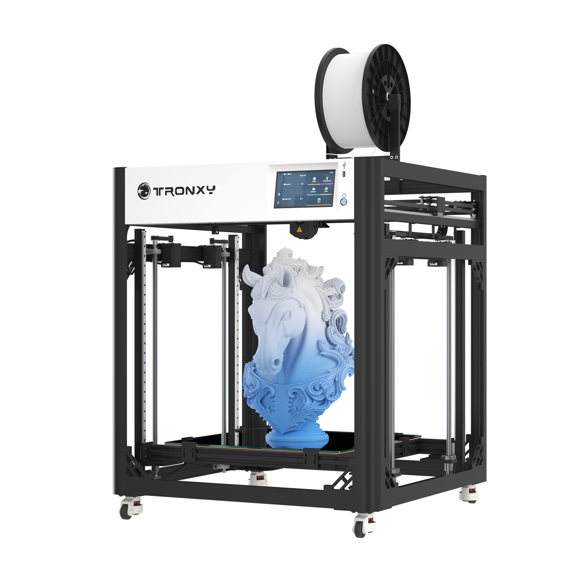 VEHO-600 PRO V3 With Klipper Firmware Direct Drive Extrusion 3D Printer Large Print Size 600*600*600mm