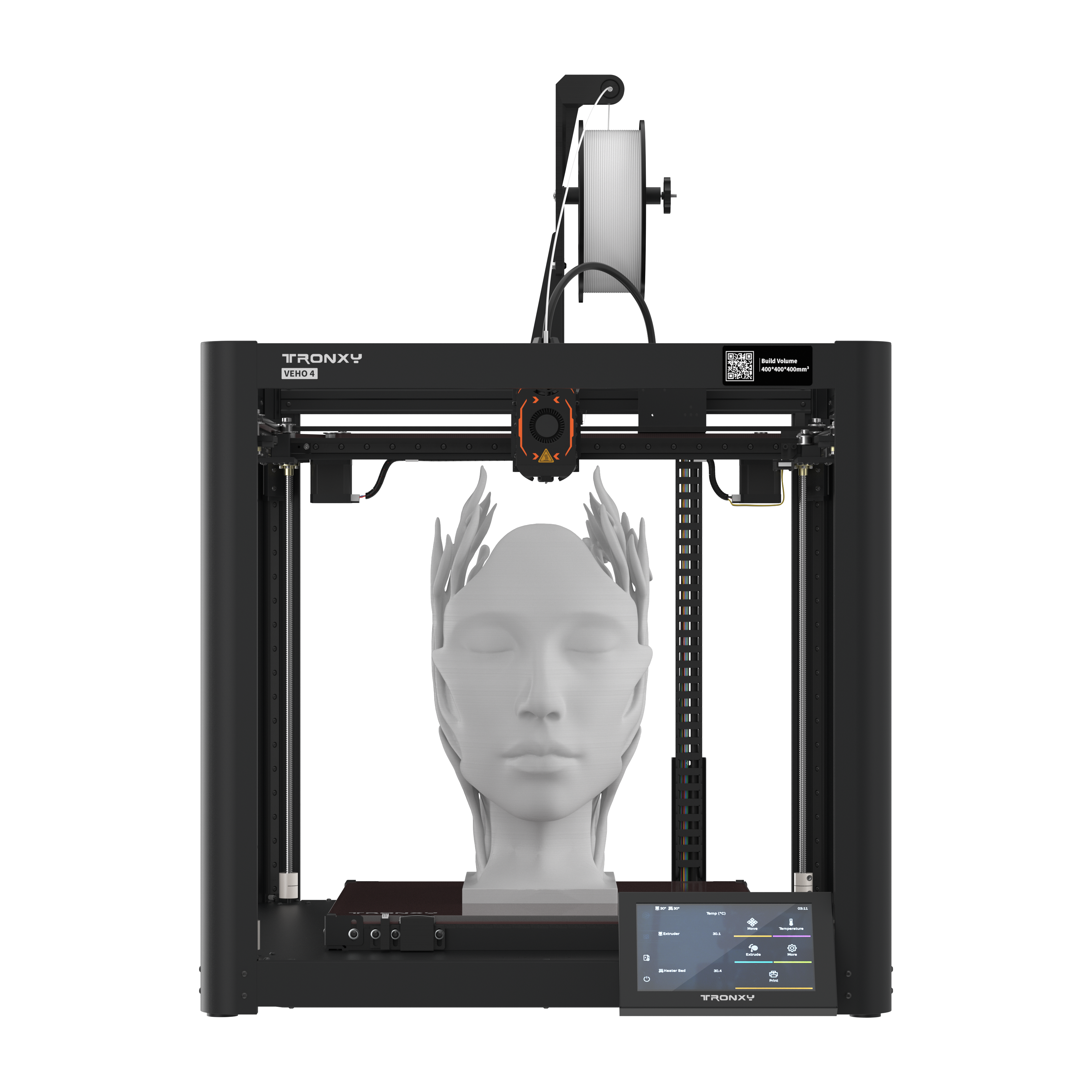 TRONXY VEHO 4 High Speed 700mm/s  With Klipper Firmware 3D Printer Print Size 400*400*400mm