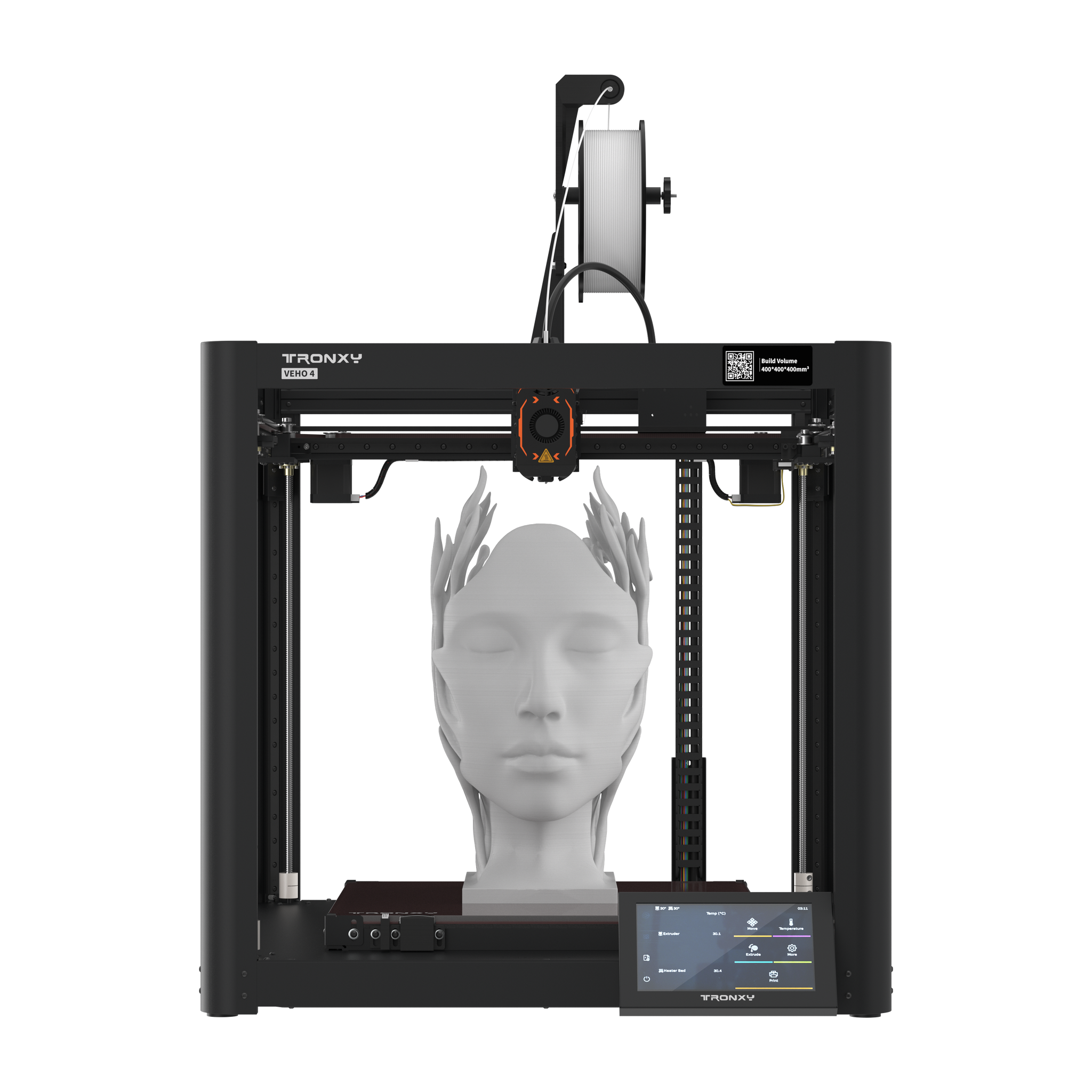 TRONXY VEHO 4 High Speed 700mm/s  With Klipper Firmware 3D Printer Print Size 400*400*400mm