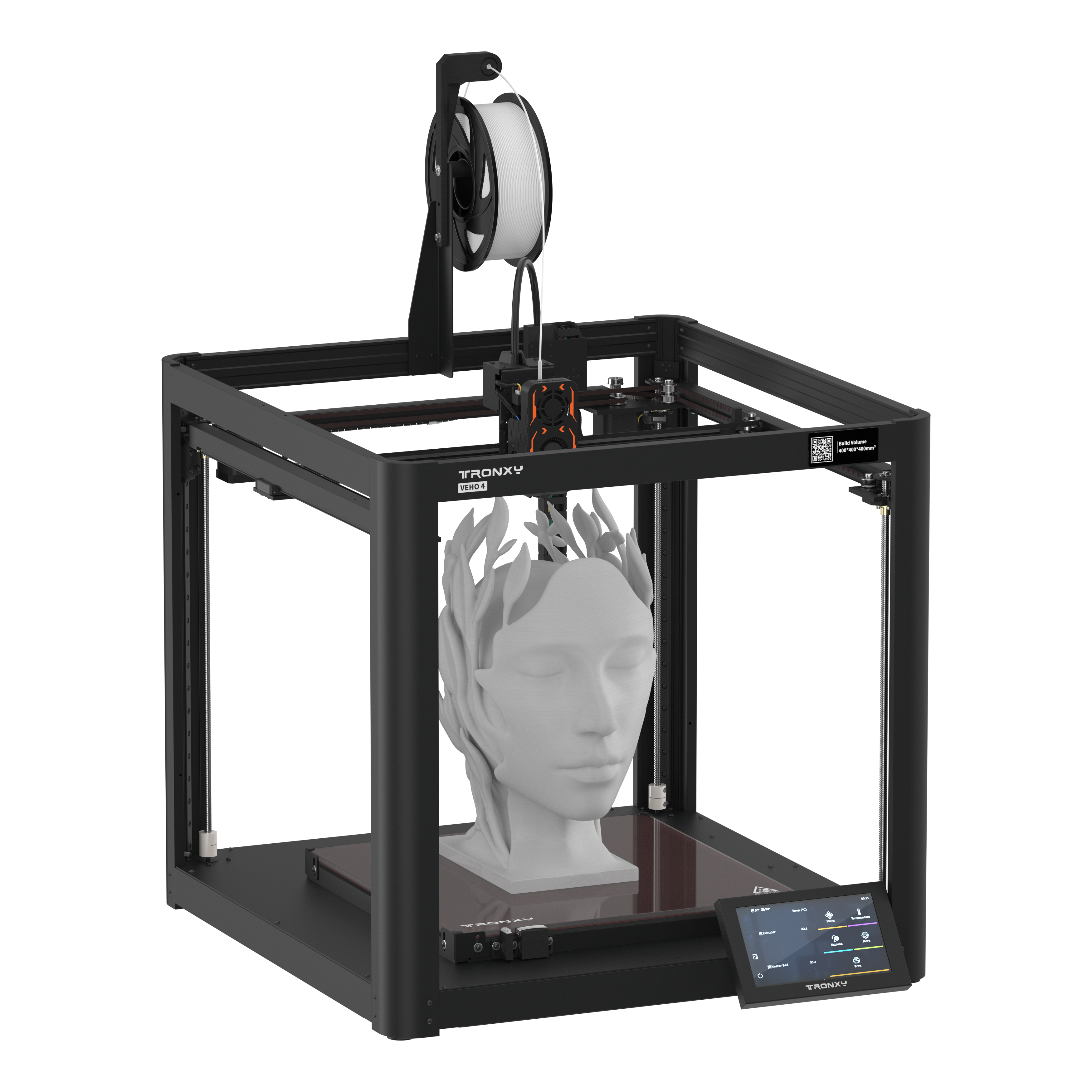 TRONXY VEHO 4 High Speed 700mm/s  With Klipper Firmware 3D Printer Print Size 400*400*400mm