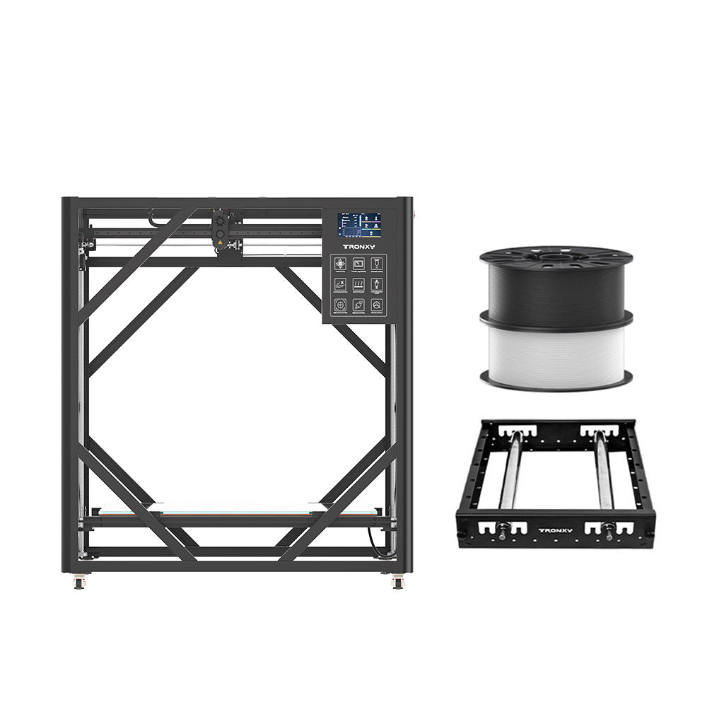 VEHO-1000-PRO-2E Multicolor 2-In-1-Out Dual Extruder High Speed Printing With Klipper Firmware Direct Drive 3D Printer Large 3D printer 1000*1000*1000mm