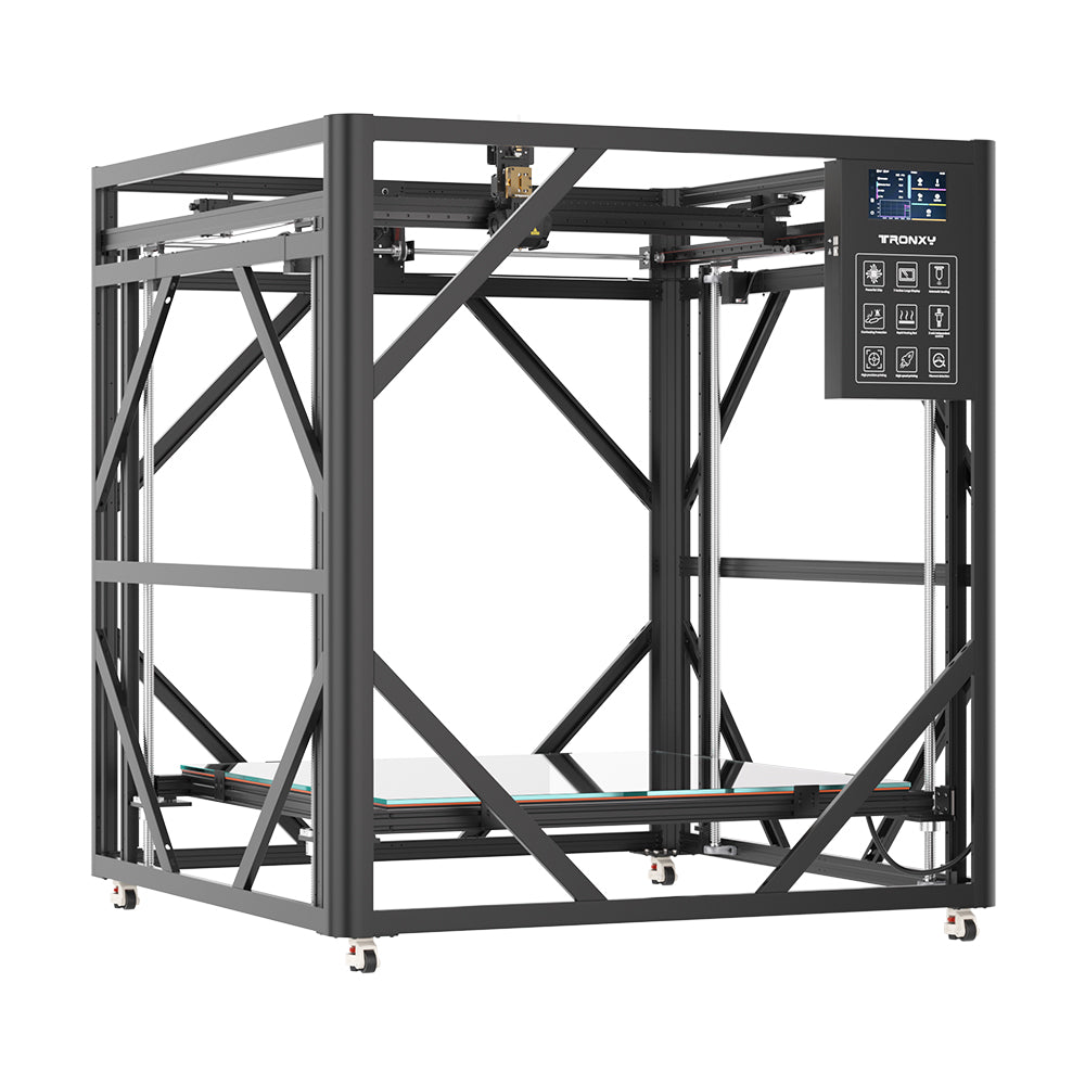 TRONXY VEHO 1000 Pro 3D Printer, 2.85mm High Temp Extruder For Industrial Printing,1000x1000x1000mm Large Format