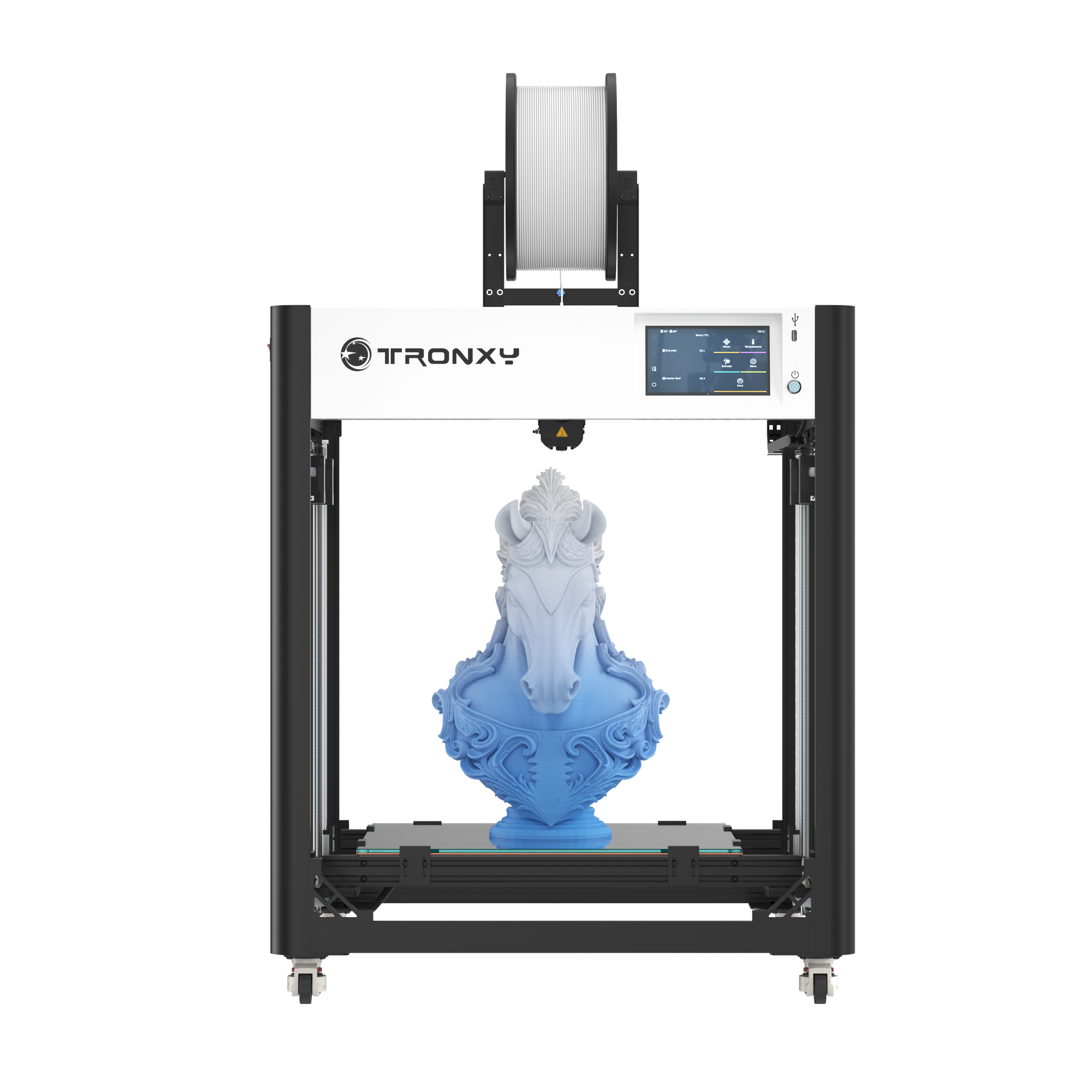 VEHO-600 PRO V3 With Klipper Firmware Direct Drive Extrusion 3D Printer Large Print Size 600*600*600mm