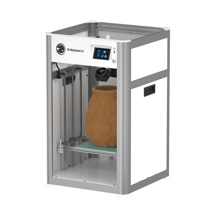 Tronxy Moore X2540 Ceramic & Clay 3d printer with Aluminum Barrel Feeding system electric putter 255mm*255mm*400mm