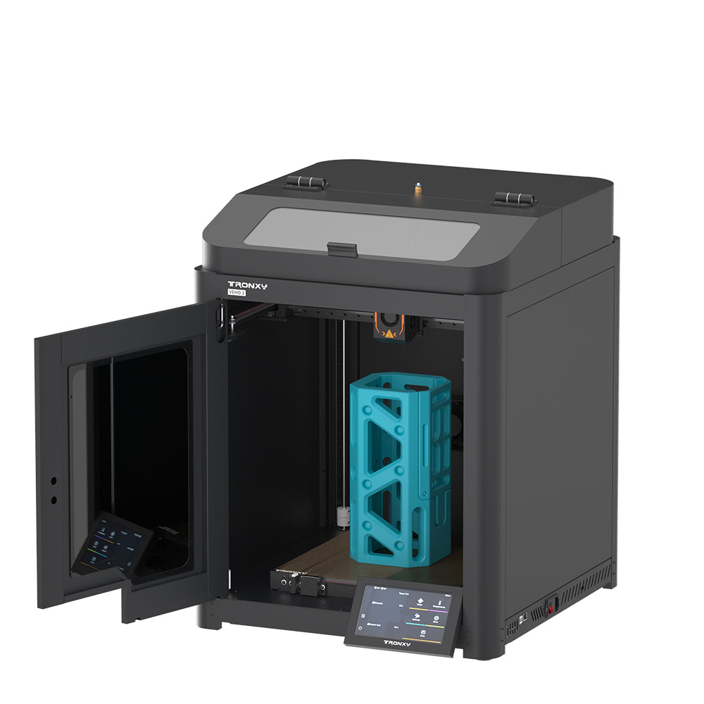 TRONXY VEHO 3A Full Enclosure High-Speed 700mm/s With Klipper 3D Printer Print Size 330*330*400mm