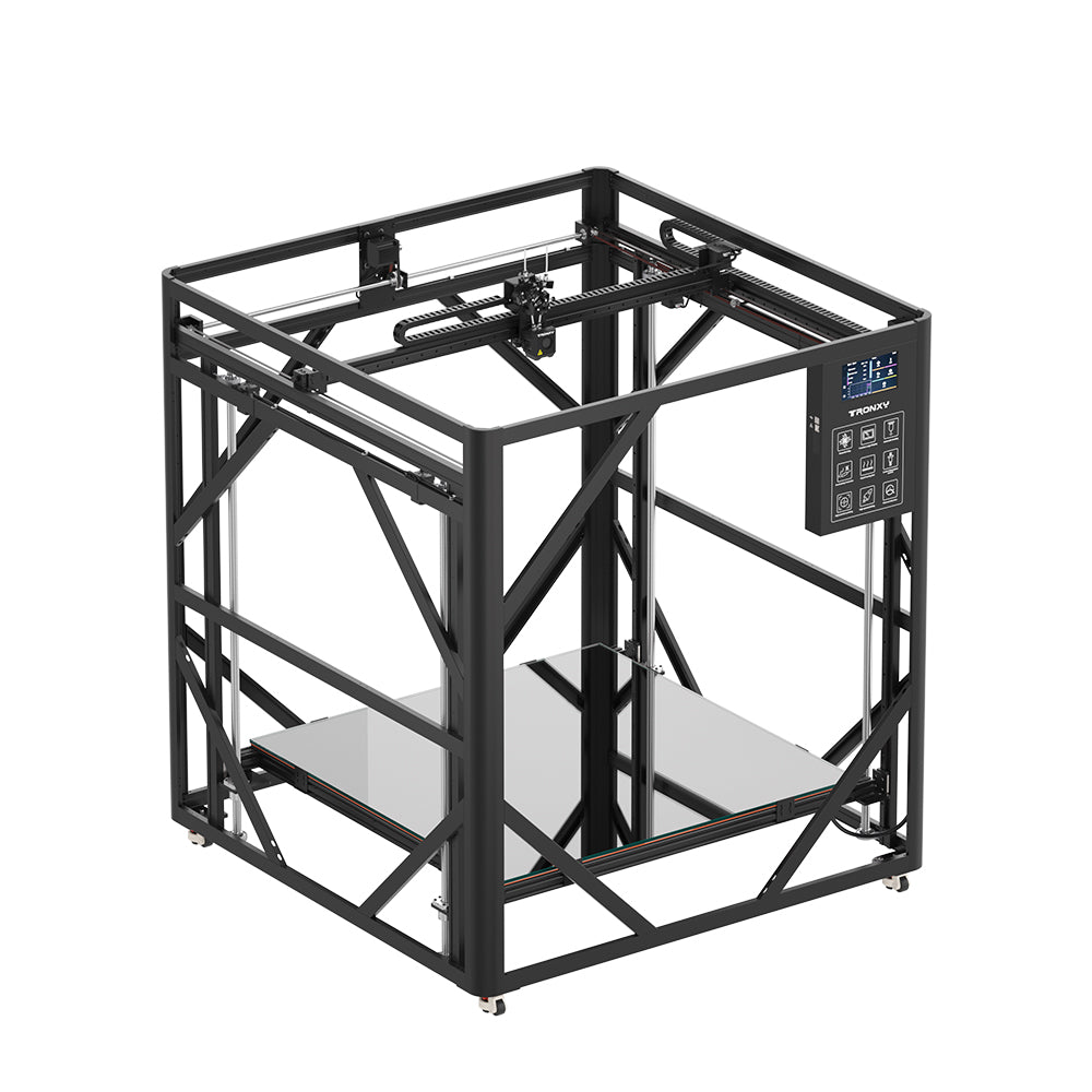 VEHO-1000-PRO-2E Multicolor 2-In-1-Out Dual Extruder High Speed Printing With Klipper Firmware Direct Drive 3D Printer Large 3D printer 1000*1000*1000mm