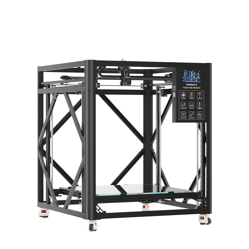 VEHO-800-PRO-2E Multicolor 2-In-1-Out Dual Extruder High Speed Printing With Klipper Firmware Direct Drive 3D Printer Large 3D printer 800*800*800mm