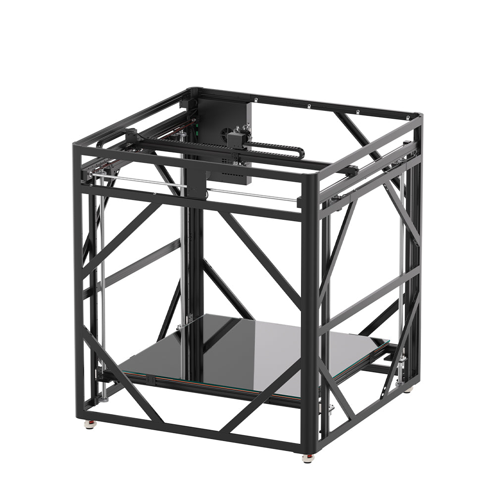 VEHO-1000-PRO-2E Multicolor 2-In-1-Out Dual Extruder High Speed Printing With Klipper Firmware Direct Drive 3D Printer Large 3D printer 1000*1000*1000mm