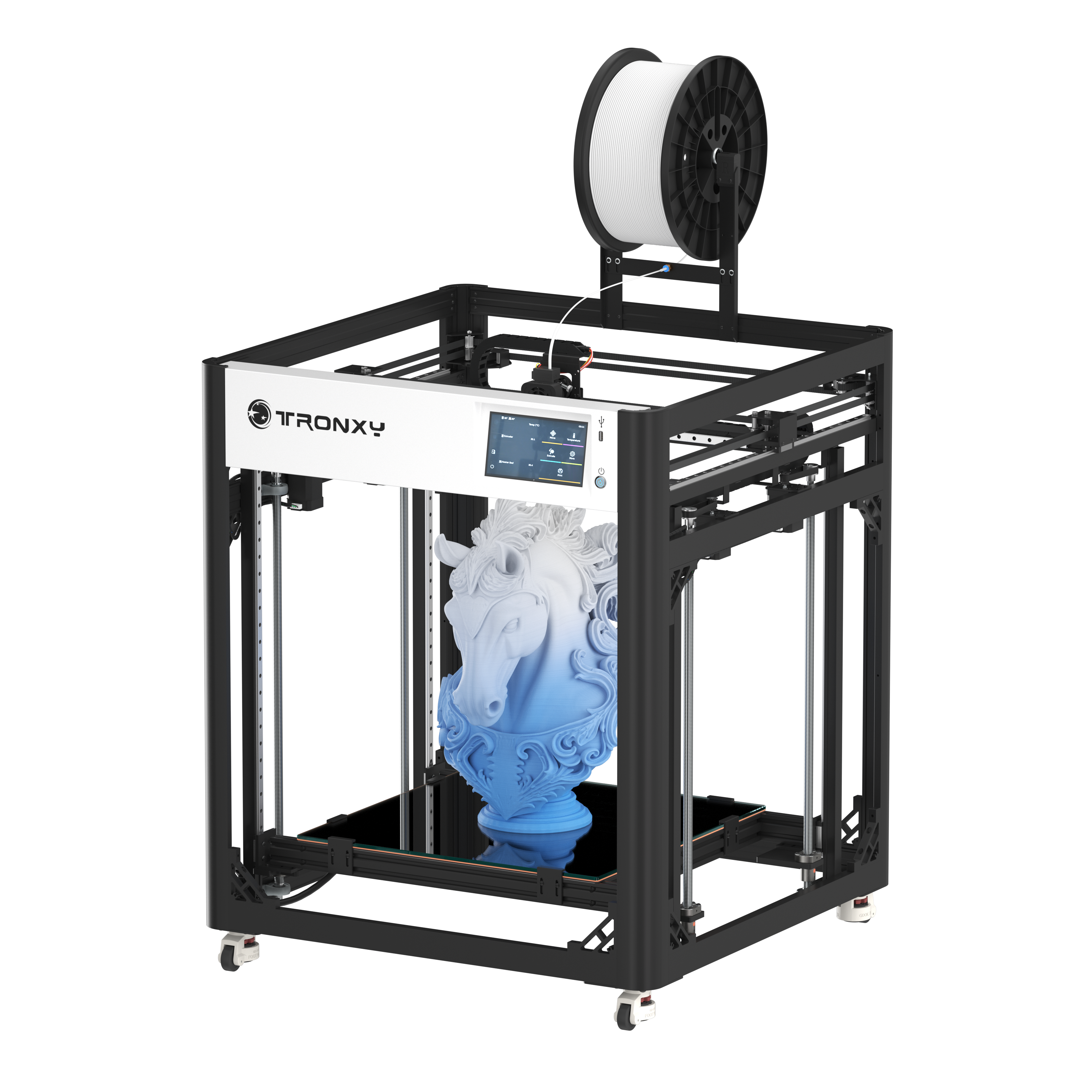 VEHO-600 PRO V3 With Klipper Firmware Direct Drive Extrusion 3D Printer Large Print Size 600*600*600mm