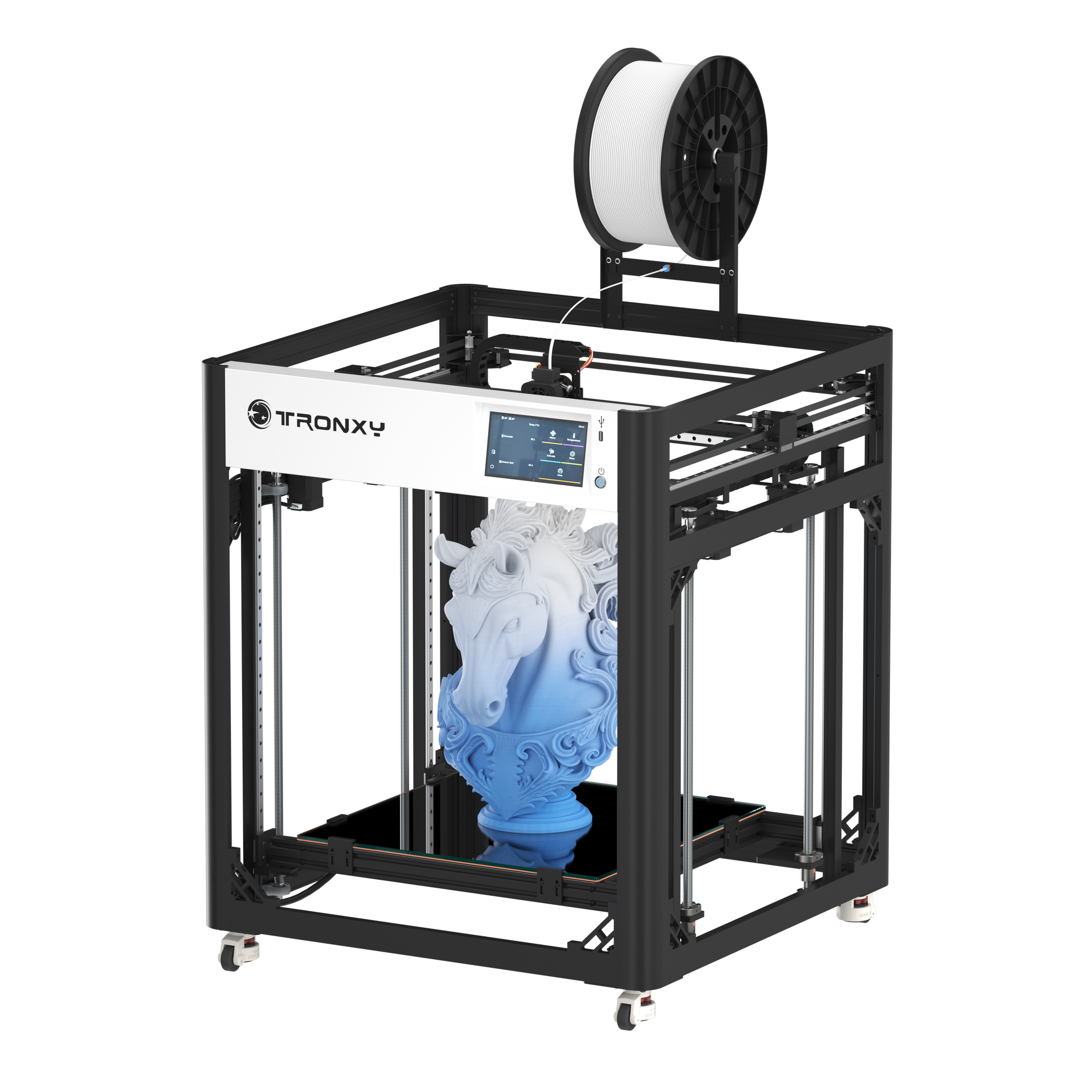VEHO-600 PRO V3 With Klipper Firmware Direct Drive Extrusion 3D Printer Large Print Size 600*600*600mm
