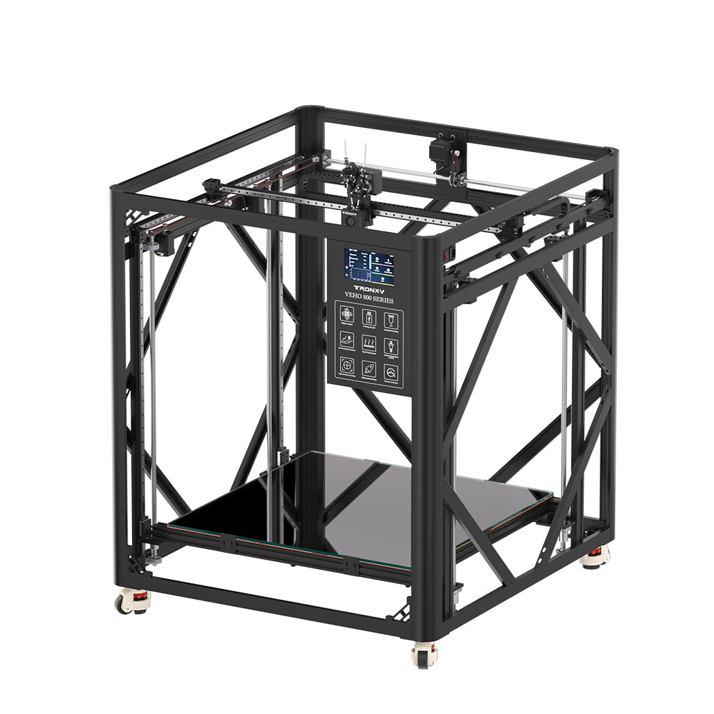 VEHO-800-PRO-2E Multicolor 2-In-1-Out Dual Extruder High Speed Printing With Klipper Firmware Direct Drive 3D Printer Large 3D printer 800*800*800mm