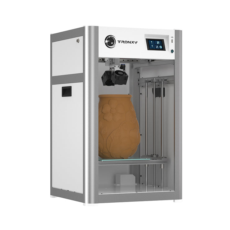 Tronxy Moore X2540 Ceramic & Clay 3d printer with Aluminum Barrel Feeding system electric putter 255mm*255mm*400mm