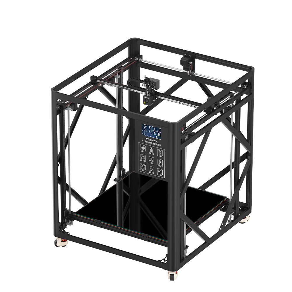 VEHO-800-PRO-2E Multicolor 2-In-1-Out Dual Extruder High Speed Printing With Klipper Firmware Direct Drive 3D Printer Large 3D printer 800*800*800mm