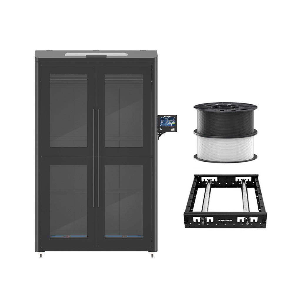 VEHO 1000-16A Full Enclosure High Speed 3D Printer 1000*1000*1600mm Large Print Size With Klipper Firmware Direct Drive Extrusion