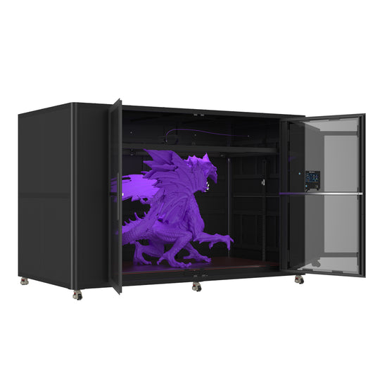 VEHO 2010-10A Full Enclosure 3D Printer 2000*1000*1000mm Huge Print Size With Klipper Firmware Direct Drive Extrusion