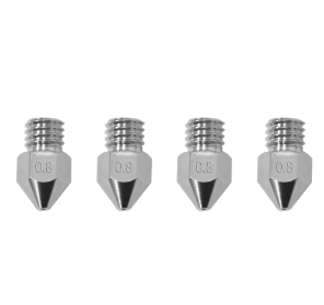 Tronxy MK8 Copper Nozzle for Extruder nozzle size 0.4mm/ 0.6mm/0.8mm/1.2mm/1.5mm(5pcs) for VEHO High temp Printhead