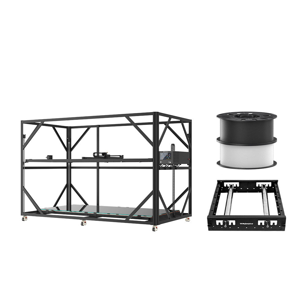 VEHO 2010-10 Large 3D Printer 2000*1000*1000mm Huge Print Size With Klipper Firmware Direct Drive Extrusion