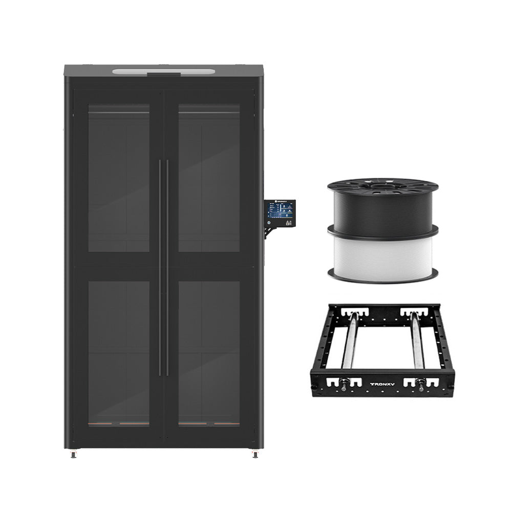 VEHO 1000-20A Full Enclosure High Speed 3D Printer 1000*1000*2000mm Large Print Size With Klipper Firmware Direct Drive Extrusion