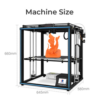 Imprimante 3D X5SA 24V DIY CoreXY avec taille de construction 300*330*400mm
