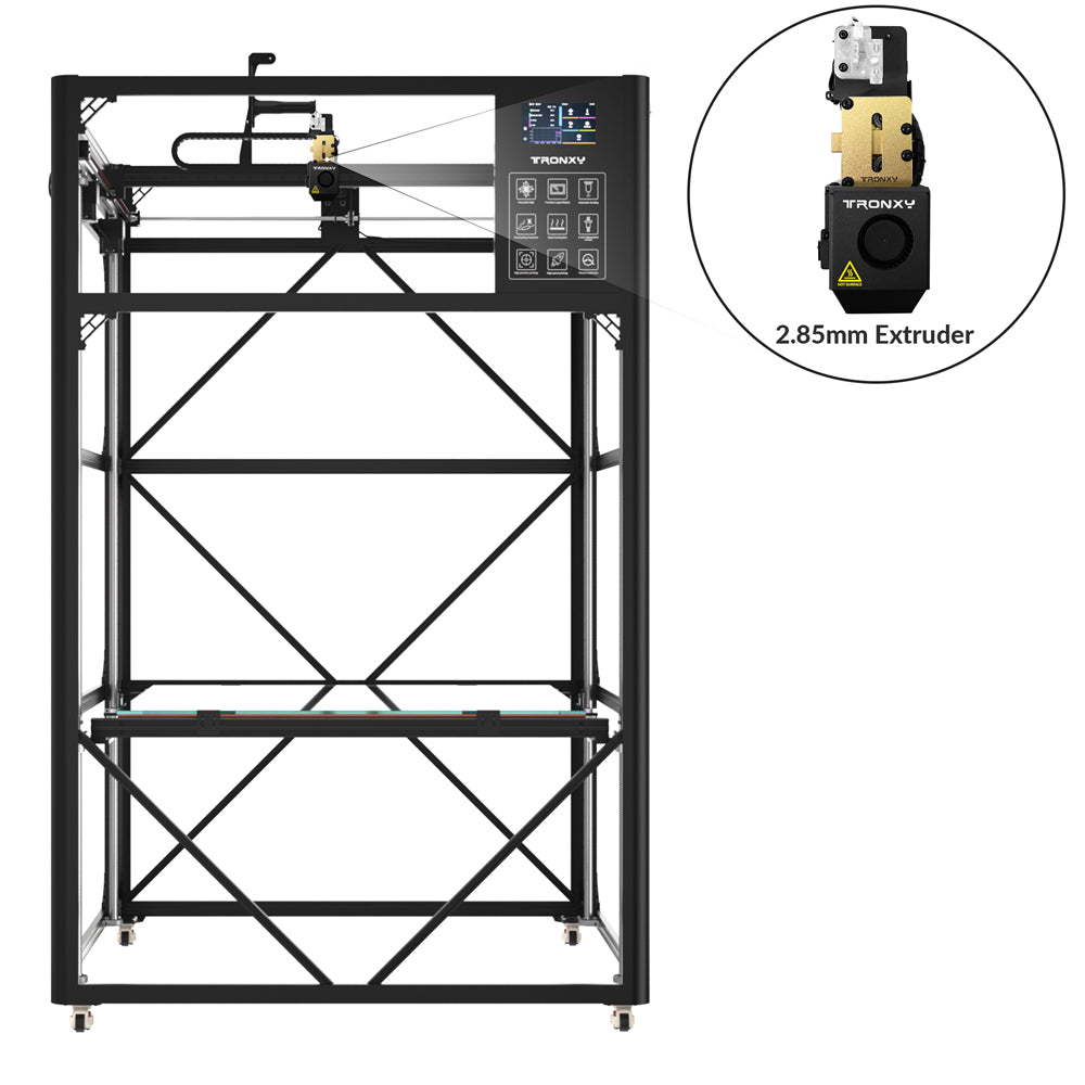 New Upgrade VEHO-1000-20 PRO With Klipper Firmware Direct Drive 3D Printer Large 3D printer 1000*1000*2000mm