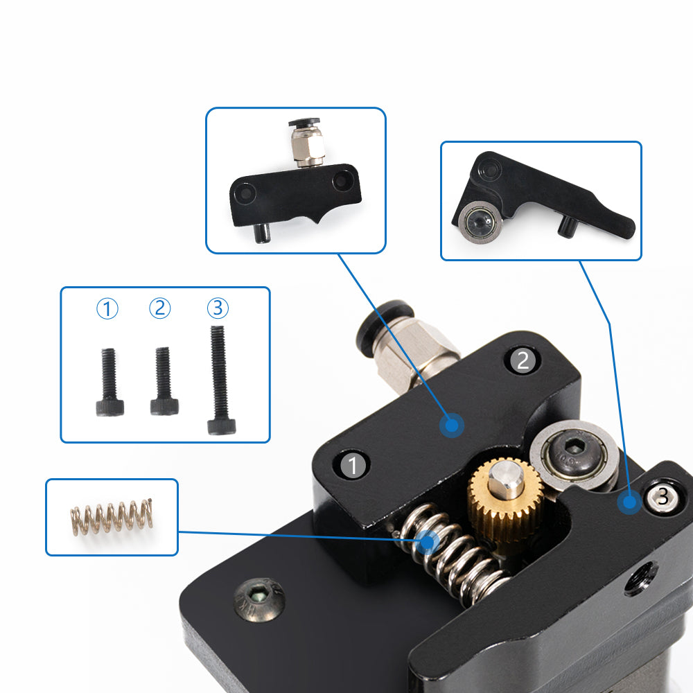 mk8 extruder gear 3D Printer Parts MK8 Extruder Drive Feed Kit