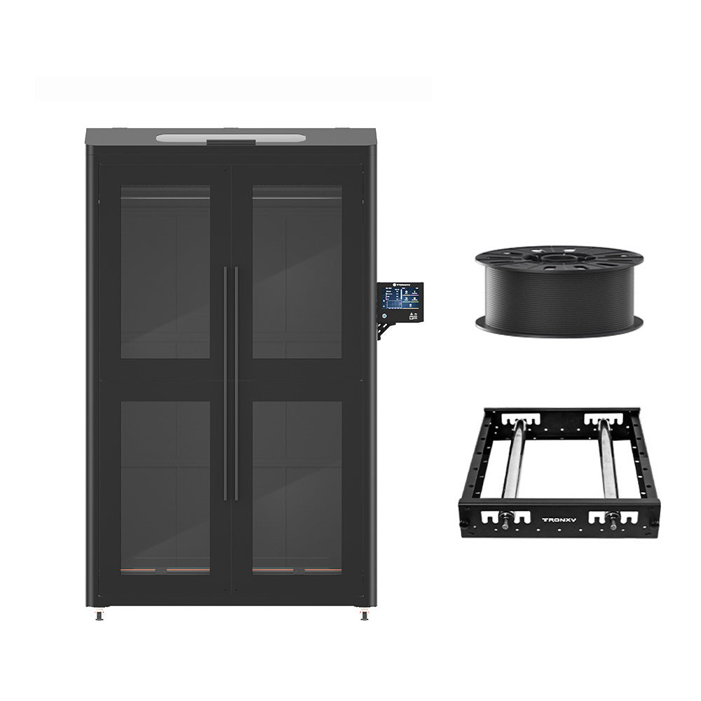 VEHO 1000-20A Full Enclosure High Speed 3D Printer 1000*1000*2000mm Large Print Size With Klipper Firmware Direct Drive Extrusion